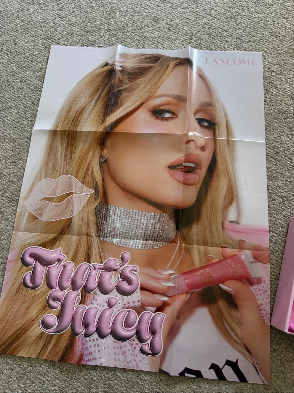Lancôme Juicy Tubes 5 Lip Gloss Tube in Limited Edition Paris Hilton Lip Case 💋